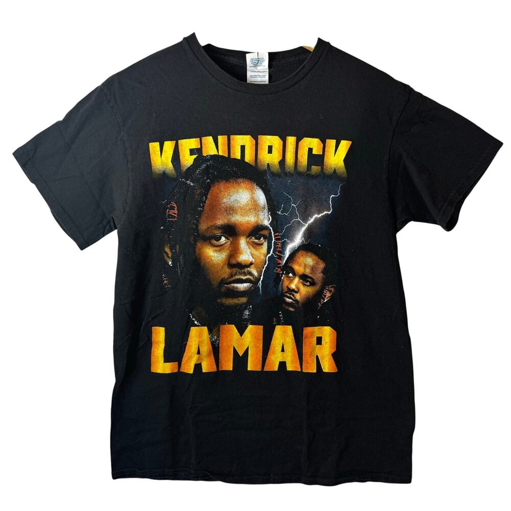 Kendrick Lamar The Big Steppers Tour Band t-shirt graphic Women's Medium Black